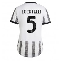 Fotbalové Dres Juventus Manuel Locatelli #5 Dámské Domácí 2022-23 Krátký Rukáv